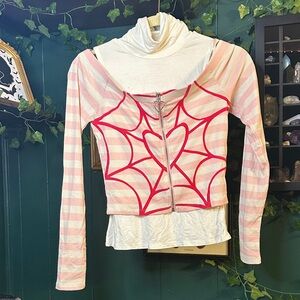 Angel Dust Hazbin Hotel layered Cosplay too